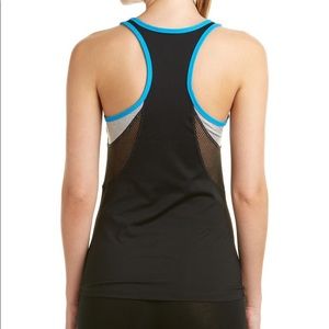 Zhoba Color Block Mesh Workout Tank L
